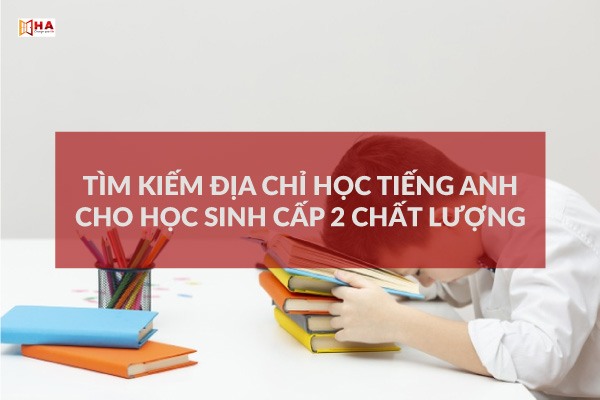 Con bạn là học sinh cấp 2 nên học tiếng Anh ở đâu? Tham khảo ngay những địa chỉ này.