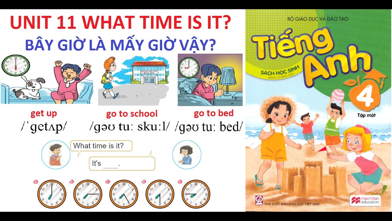Làm thế nào để học tốt tiếng anh lớp 4 học kì 2 unit 11? (Hướng dẫn chi tiết cho bé)