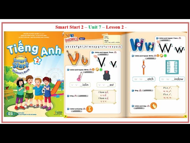 Trong bài học tiếng Anh lớp 2 Unit 7 Lesson 2 có gì (Bé cần nắm vững những điểm này)