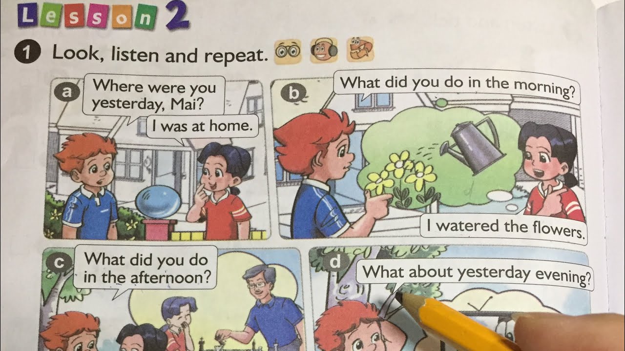 Bé học tiếng Anh lớp 4 Unit 10 Lesson 2 siêu dễ với những bí quyết này.