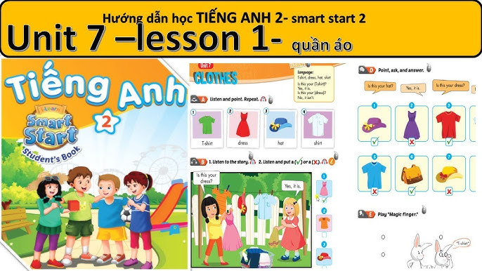 học tiếng anh lớp 2 unit 7 lesson 1 có bí quyết nào giúp con học giỏi?