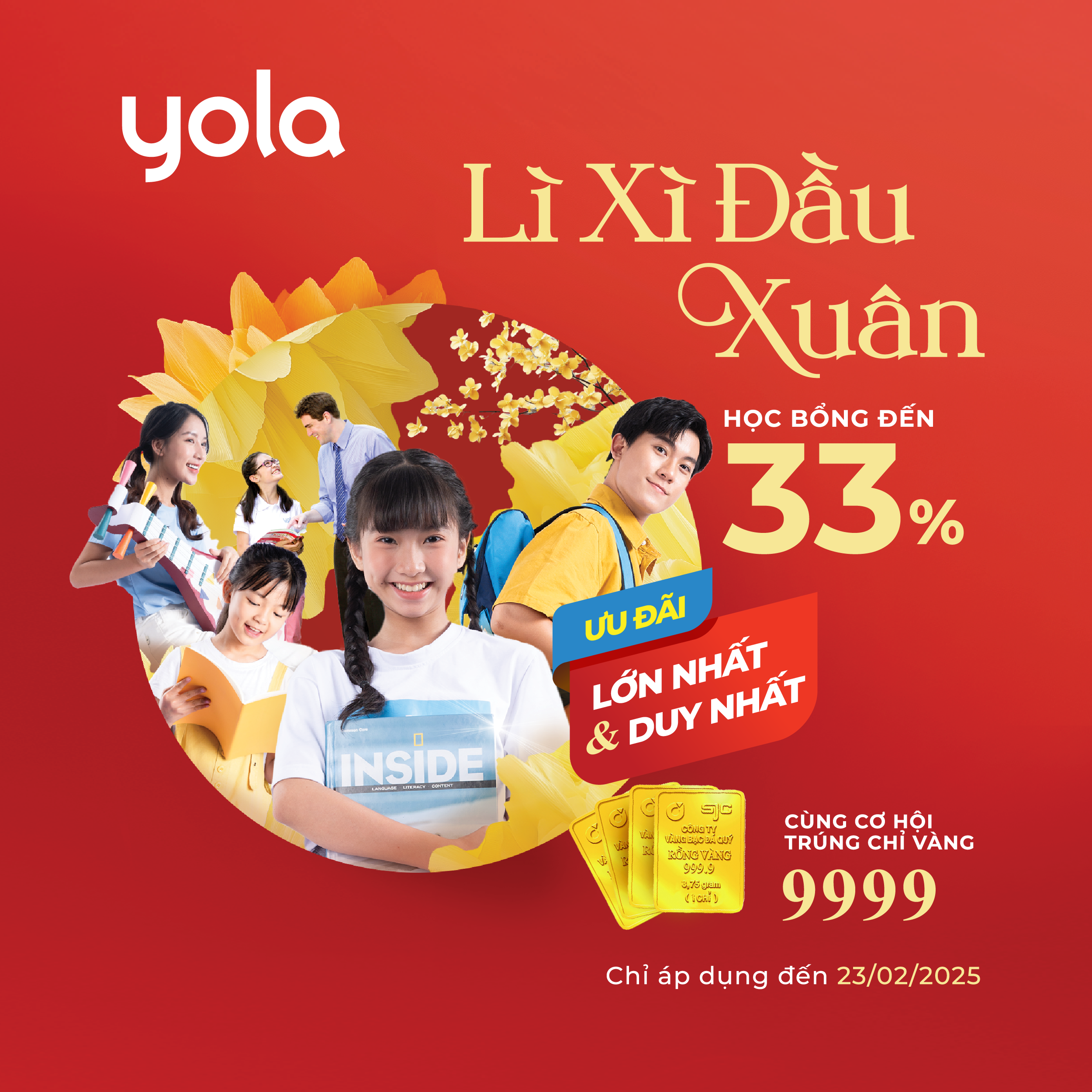 Học phí YOLA ưu đãi? Săn ngay!