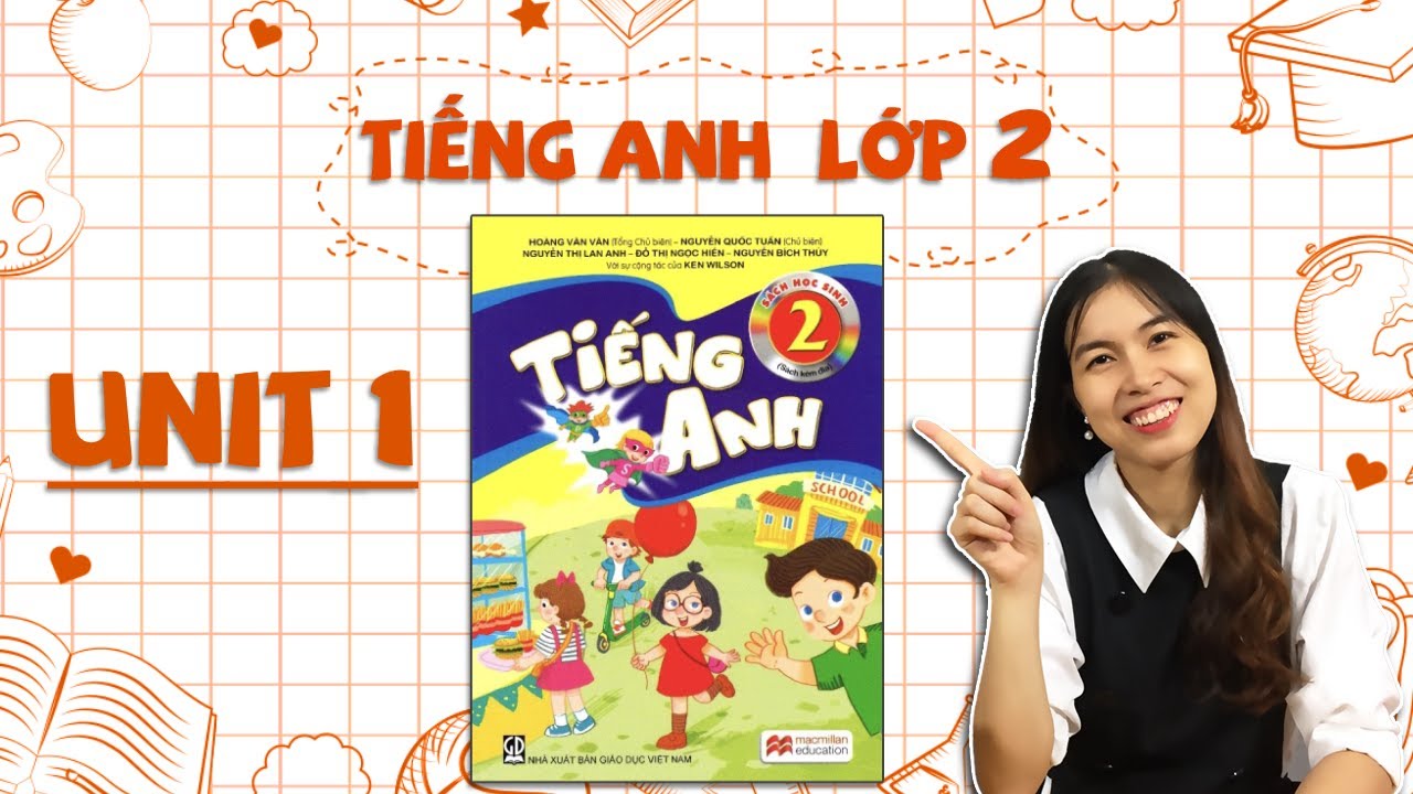 Tiếng Anh lớp 2 Unit 1: Hướng dẫn học chi tiết cho bé!