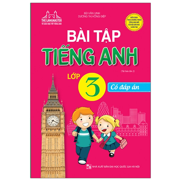 Tìm bài tập tiếng anh lớp 3 mới nhất? Tổng hợp bài chọn lọc có đáp án.