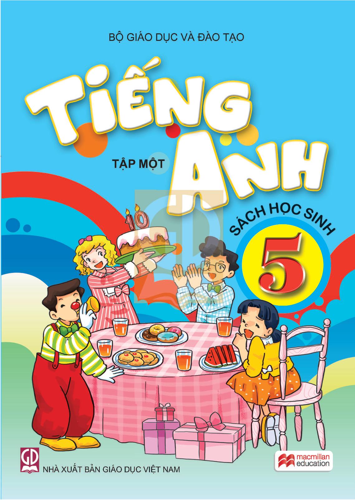 Tải sách giáo khoa tiếng Anh lớp 5 miễn phí bản PDF