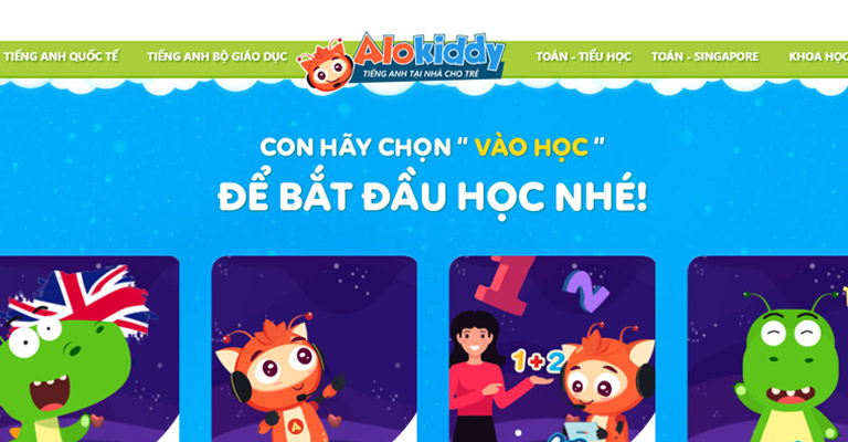 Khám phá các trang học tiếng anh miễn phí cho trẻ em cực hay và dễ sử dụng
