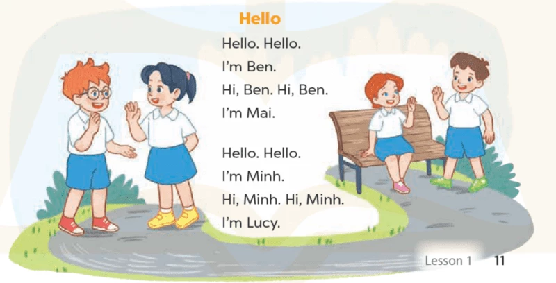 Bí quyết học giỏi Tiếng Anh lớp 3 Unit 1 Hello (Giúp bé nắm chắc kiến thức)
