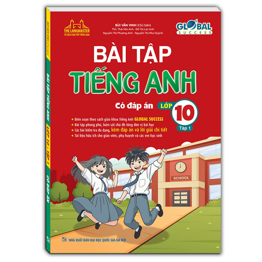 Luyện ngay bài tập tiếng Anh lớp 10 để giỏi tiếng Anh