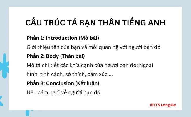 Làm sao để tả bạn thân bằng tiếng anh lớp 6 ngắn gọn? Bí kíp cực dễ đạt điểm cao.