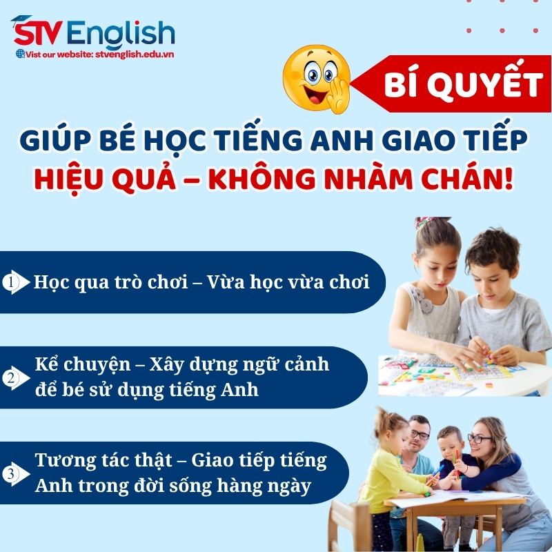 Cách giúp bé học tiếng Anh mẫu giáo vui vẻ? (Không còn nhàm chán)
