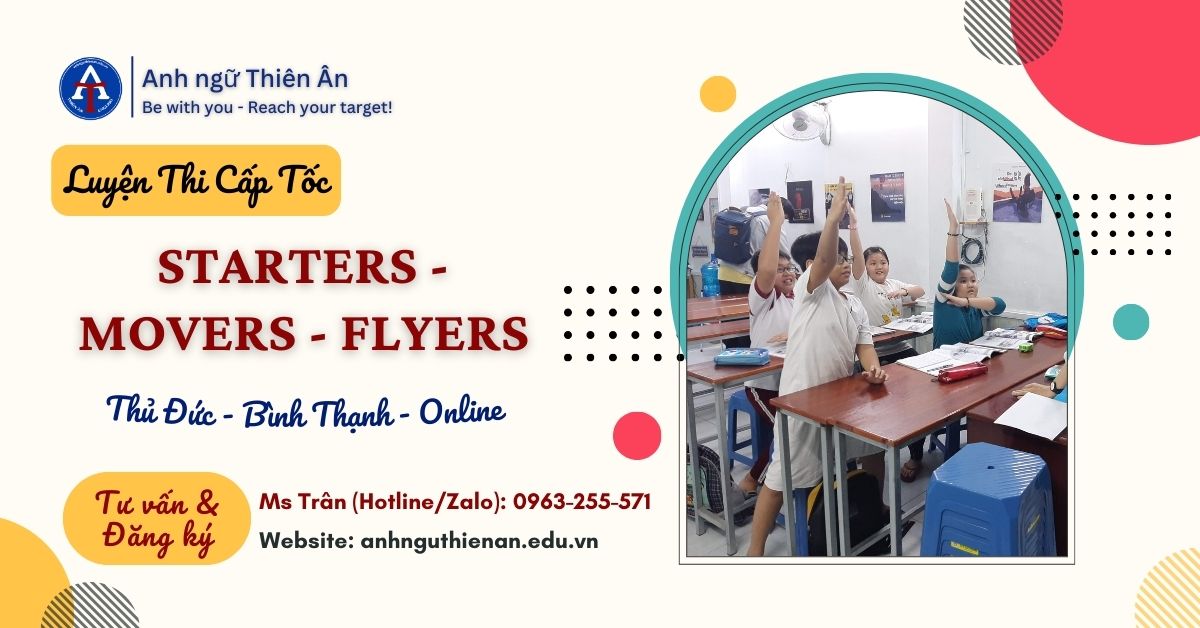 Luyện thi Starters/Movers online: Điểm cao? (Dễ lắm nha)