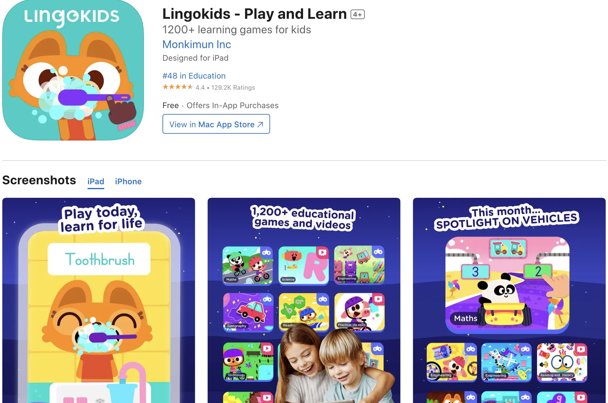Bé thích học tiếng anh với app miễn phí Tải ngay app học tiếng anh cho trẻ em tốt