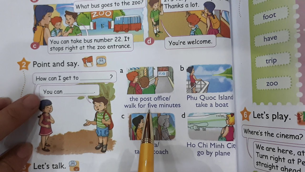 Từ vựng tiếng anh lớp 5 unit 16 lesson 2 có gì? (Học nhanh nhớ lâu cùng con)