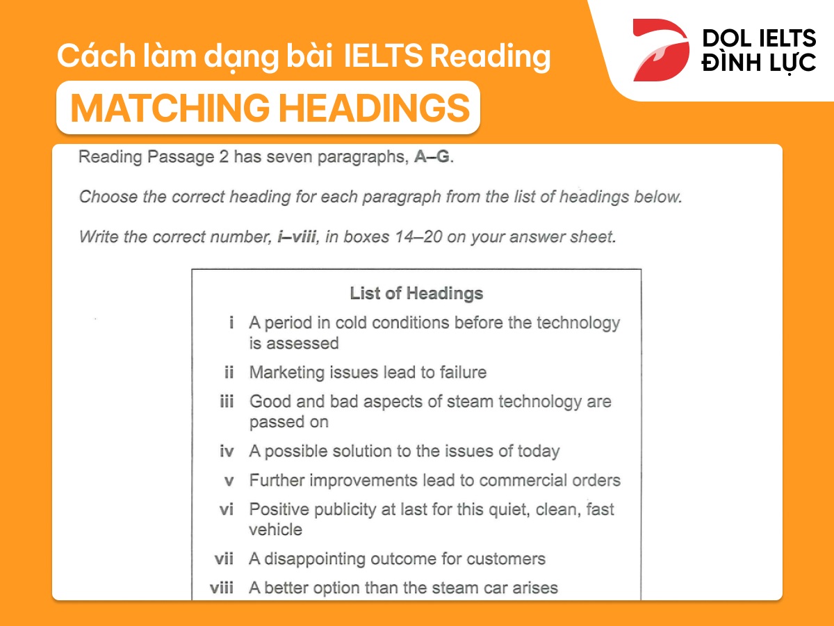 Giải mã dạng bài Matching Headings - Chủ đề Tâm lý học (Psychology)