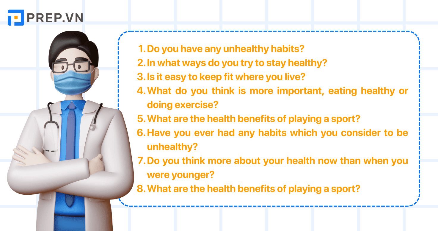 IELTS Speaking | Chủ đề: Healthy