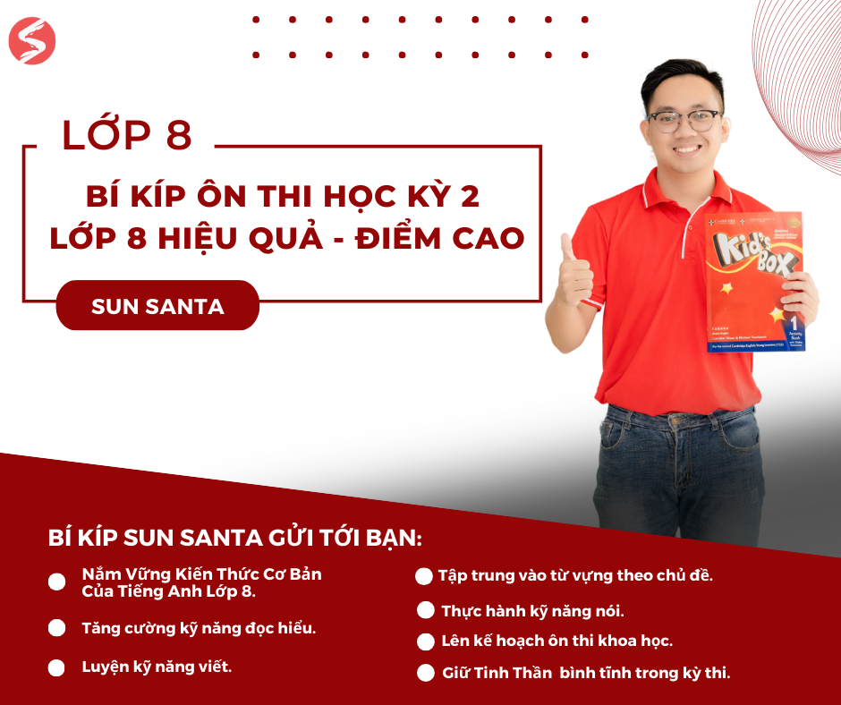học giải sách tiếng anh lớp 8 thế nào (bí quyết đạt điểm cao môn tiếng Anh)