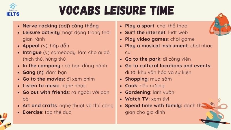 IELTS Speaking Hobbies: Từ vựng, Bài mẫu & Gợi ý trả lời