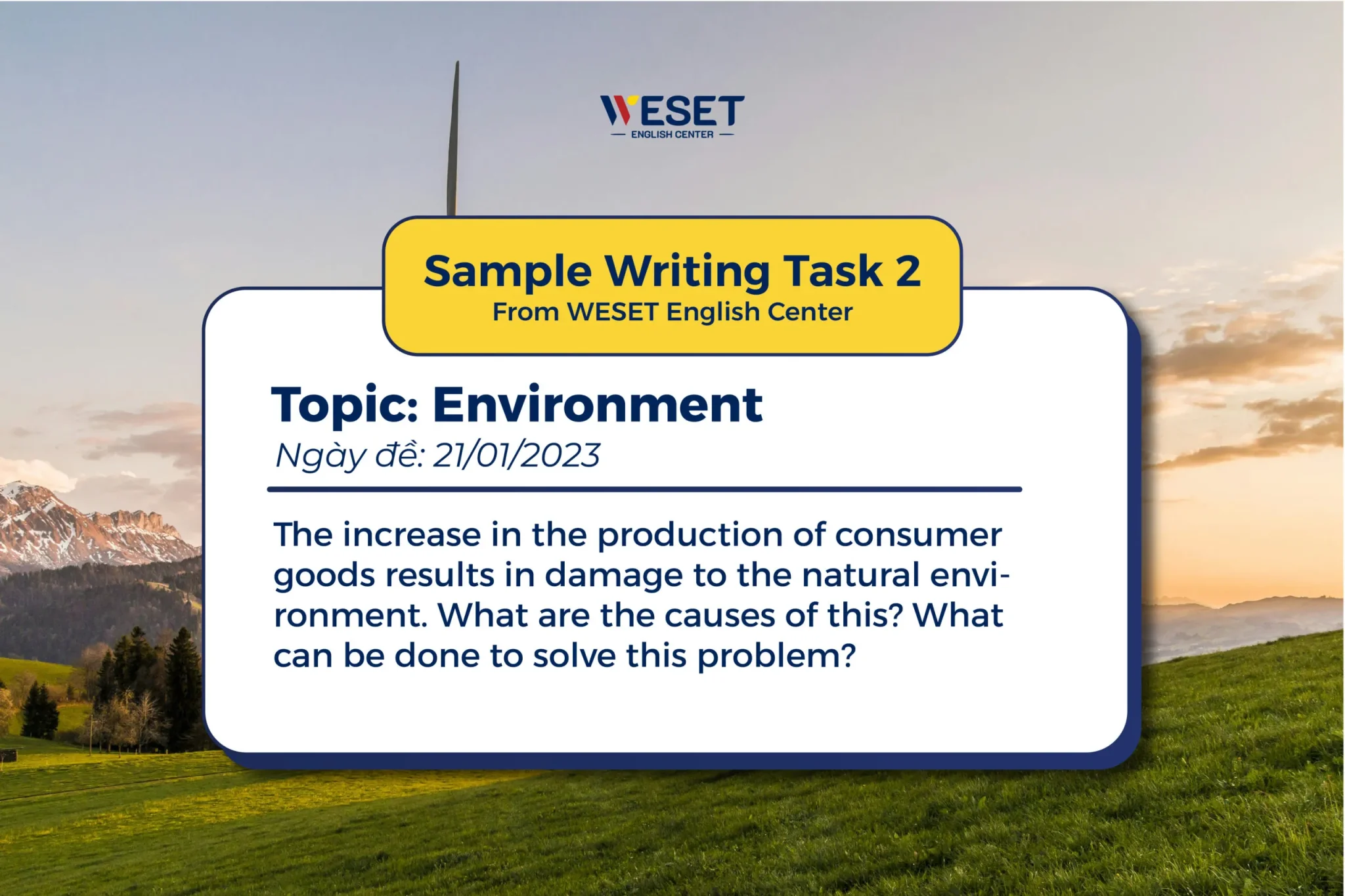 Giải đề mẫu Writing Task 2 | Chủ đề: Adaptation
