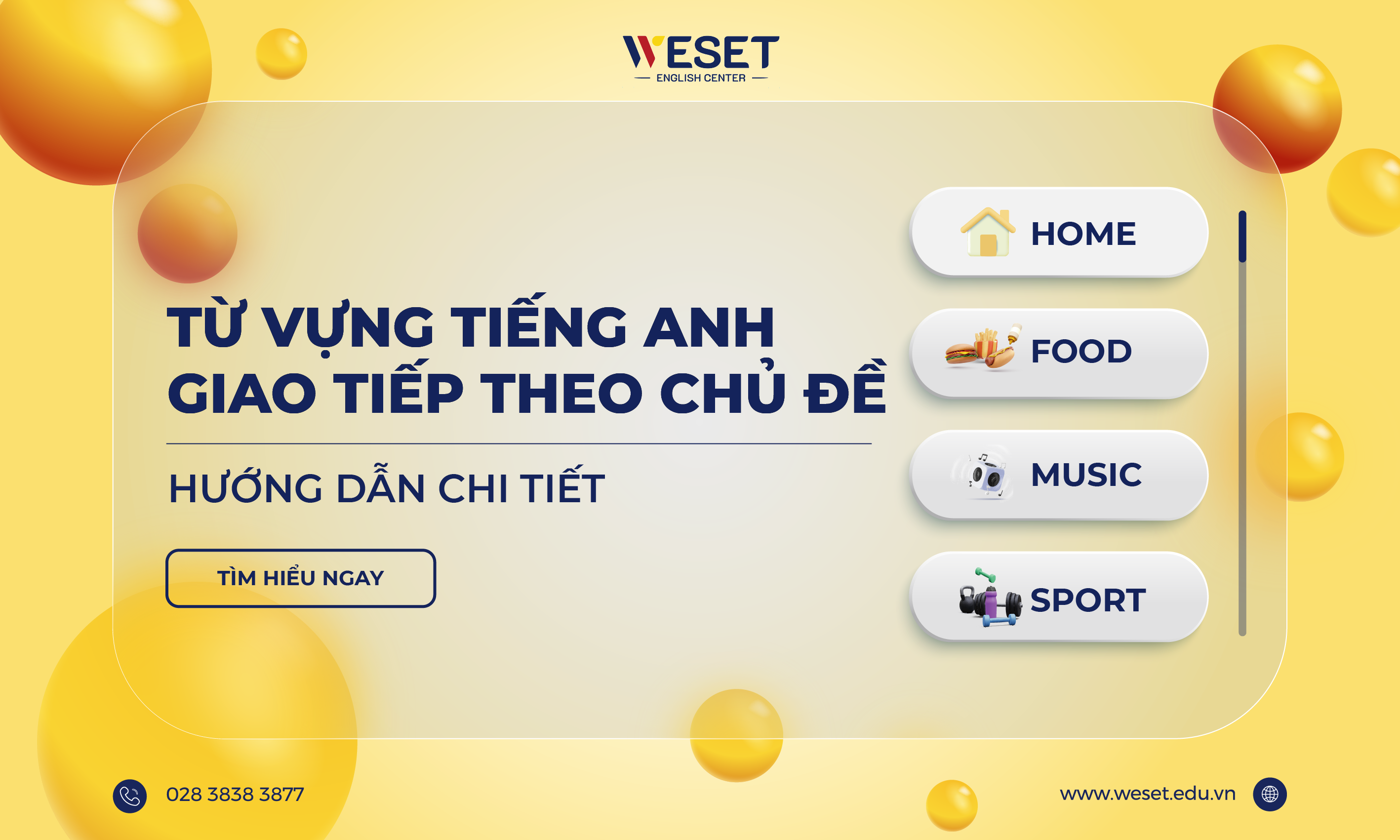 Từ vựng tiếng Anh giao tiếp theo chủ đề: Hướng dẫn chi tiết