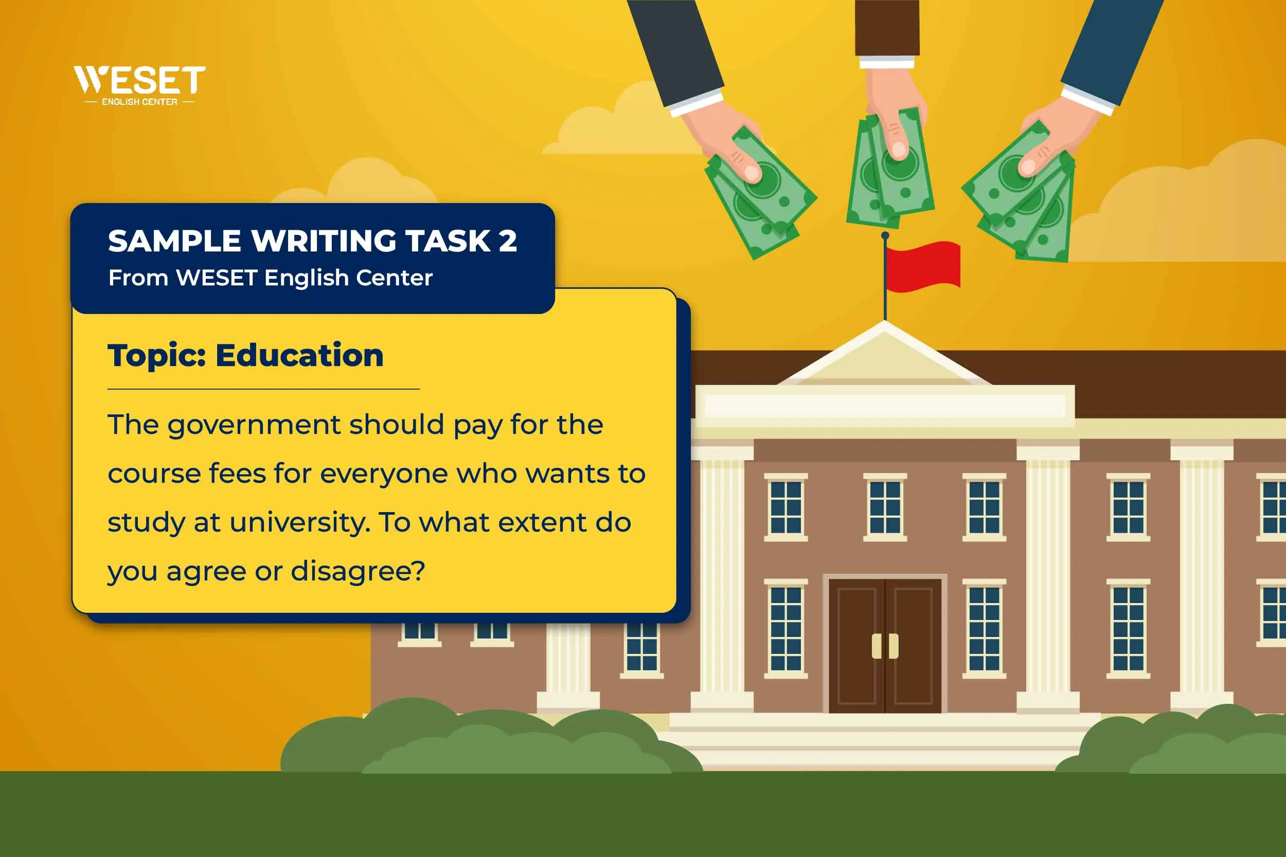 IELTS Writing Task 2 – Free education | Bài mẫu đề ngày 22/12/2022