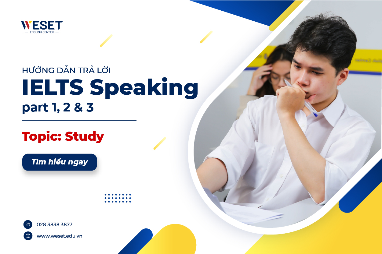 IELTS Speaking Study – Part 1, 2 & 3 Sample