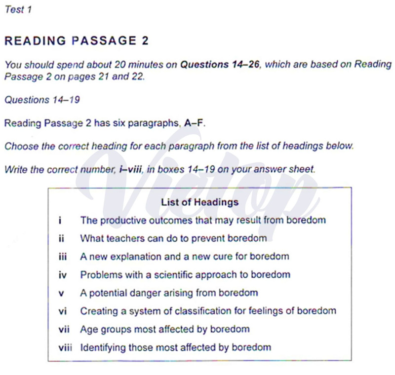 Giải mã dạng bài Matching Headings - Chủ đề Tâm lý học (Psychology)