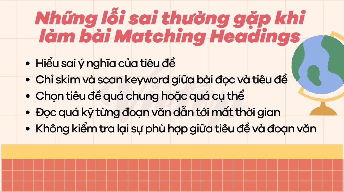 Giải mã dạng bài Matching Headings - Chủ đề Tâm lý học (Psychology)