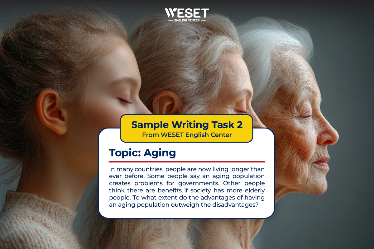 Giải đề mẫu Writing Task 2 | Chủ đề: Aging