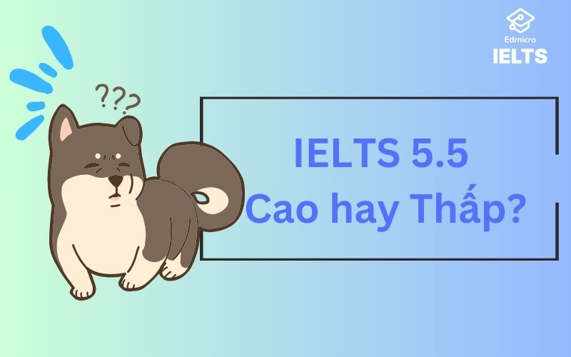 IELTS 5.5 là cao hay thấp? Mất bao lâu để chinh phục?