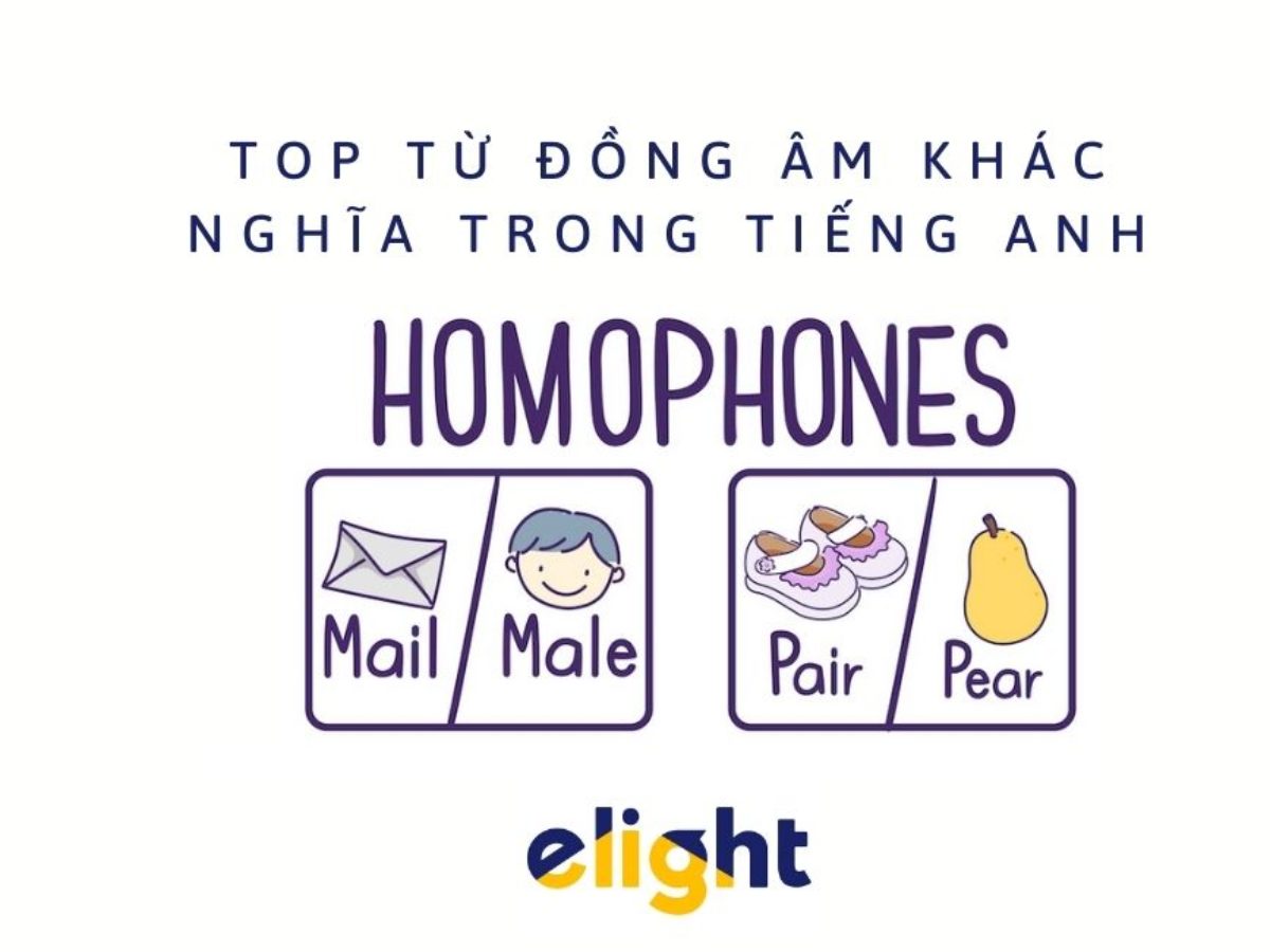 Homophone là gì? Tổng quan từ đồng âm trong tiếng Anh