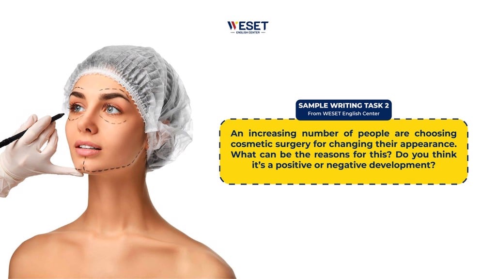 IELTS Writing Task 2 - Cosmetic Surgery | Bài mẫu