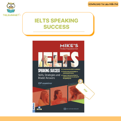 IELTS Speaking Success: Từ vựng & Bài mẫu Part 1, 2, 3