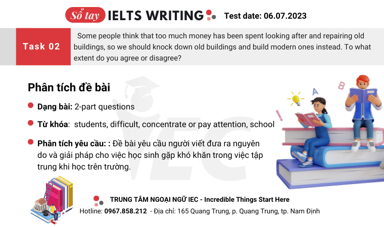 GIẢI ĐỀ IELTS | SAMPLE WRITING TASK 2 | TWO-PART QUESTION | SELF-EMPLOYED OR WORK FOR COMPANY?