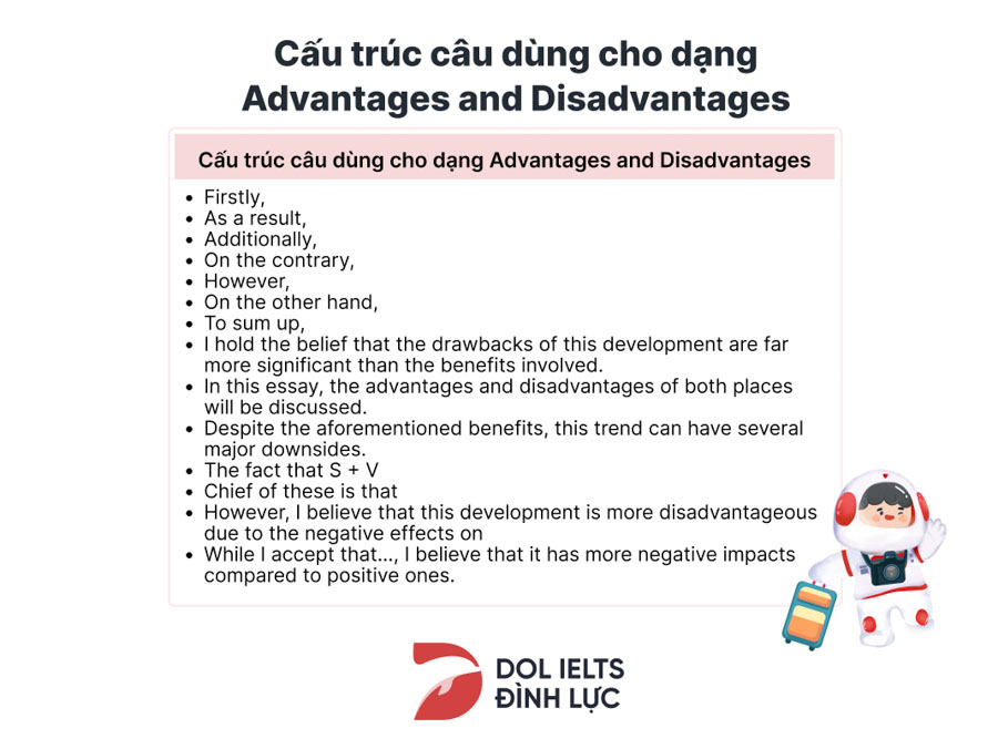 Advantage and Disadvantage essay: Cách viết & Bài mẫu