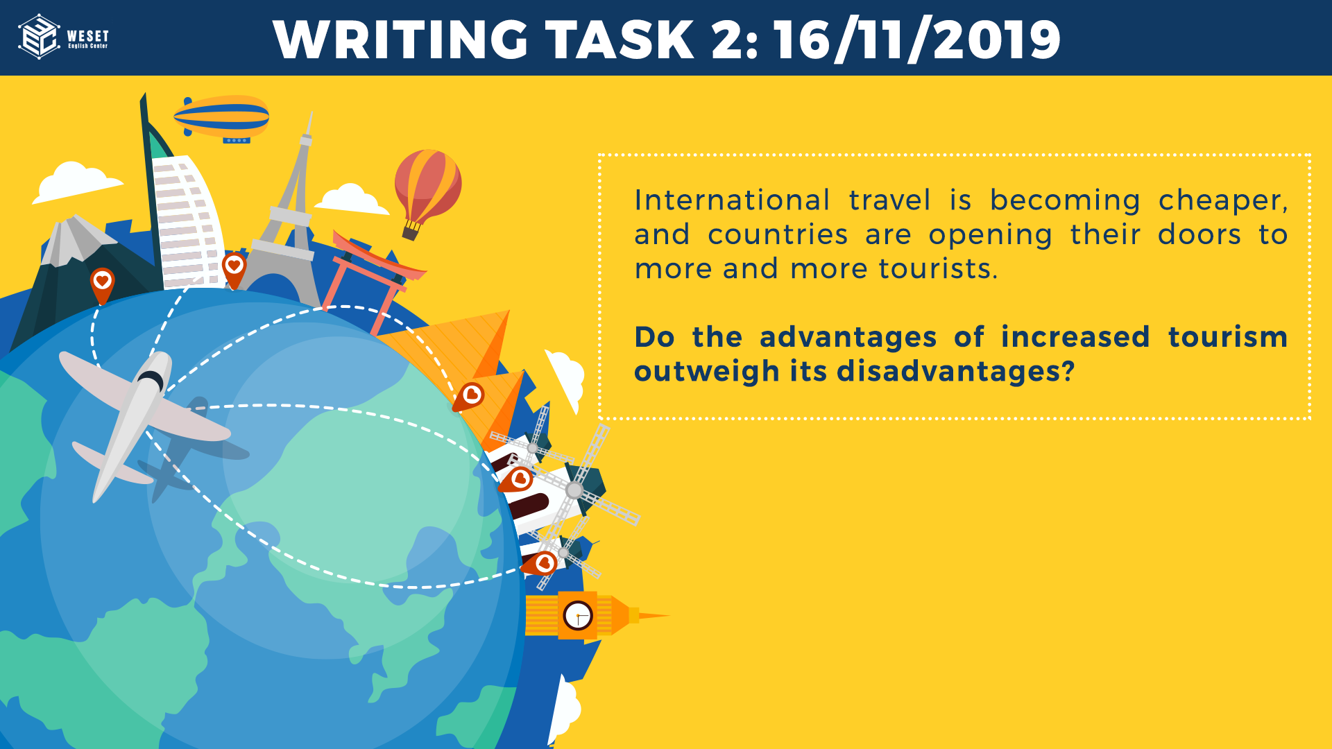 SAMPLE WRITING TASK 2 | ĐỀ THI NGÀY 16/11/2019