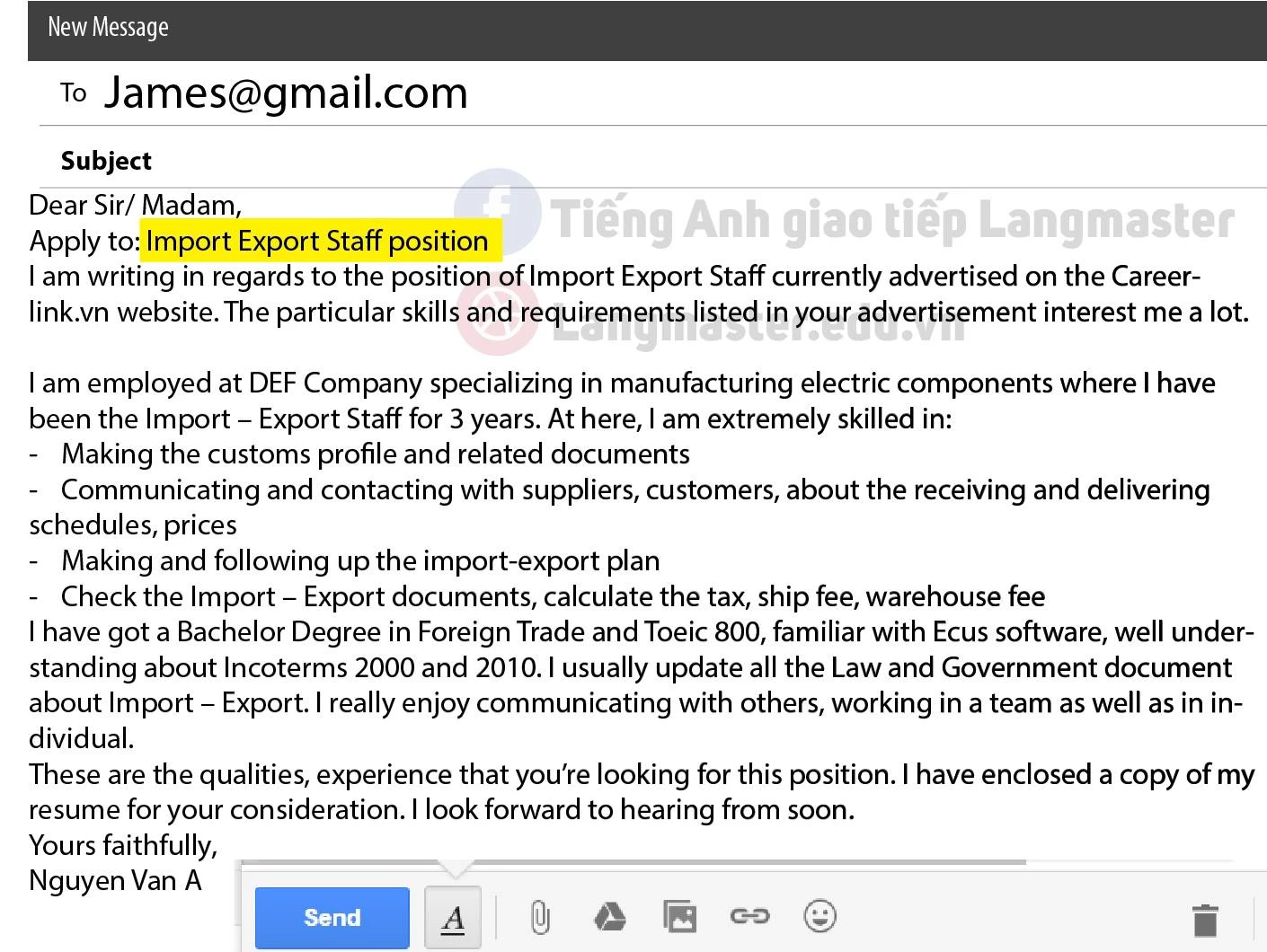 Cách viết Email bằng tiếng Anh | Top 5+ mẫu Mail thường dùng