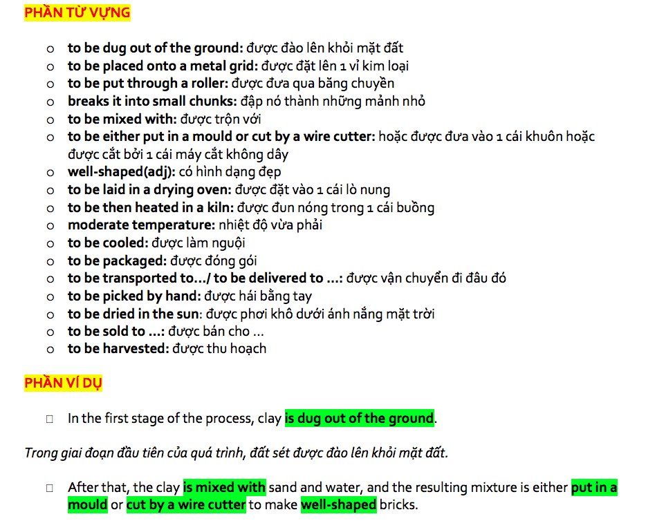 Task 1 IELTS writing Vocabulary - Từ vựng & Cấu trúc