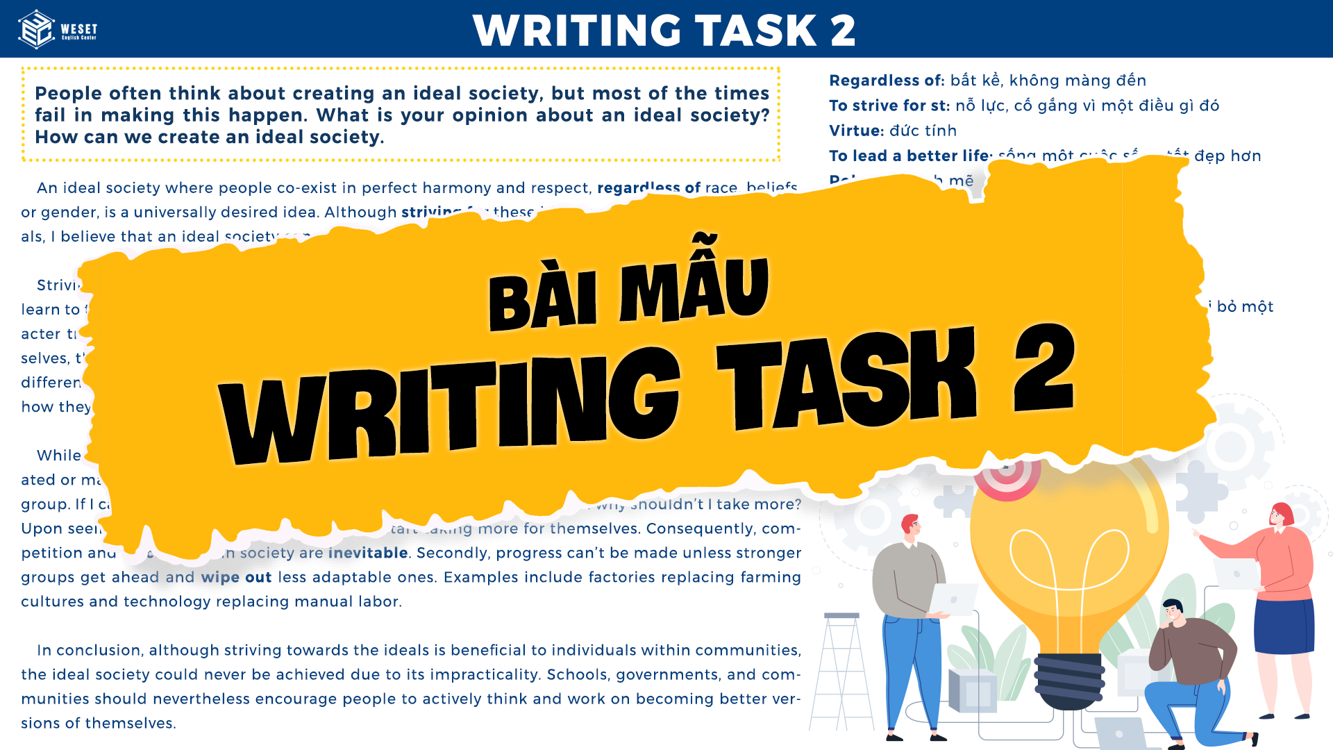 Giải đề Writing Task 2 ngày 02/11/2019