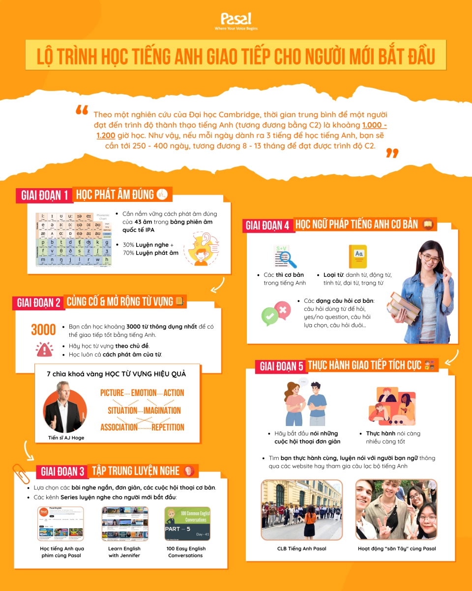 Học tiếng Anh giao tiếp cơ bản cho người đi làm: Cải thiện kỹ năng nhanh chóng!