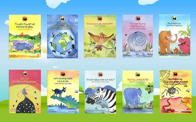 Truyện trẻ em bằng tiếng Anh song ngữ: Bé học tiếng Anh dễ dàng hơn!