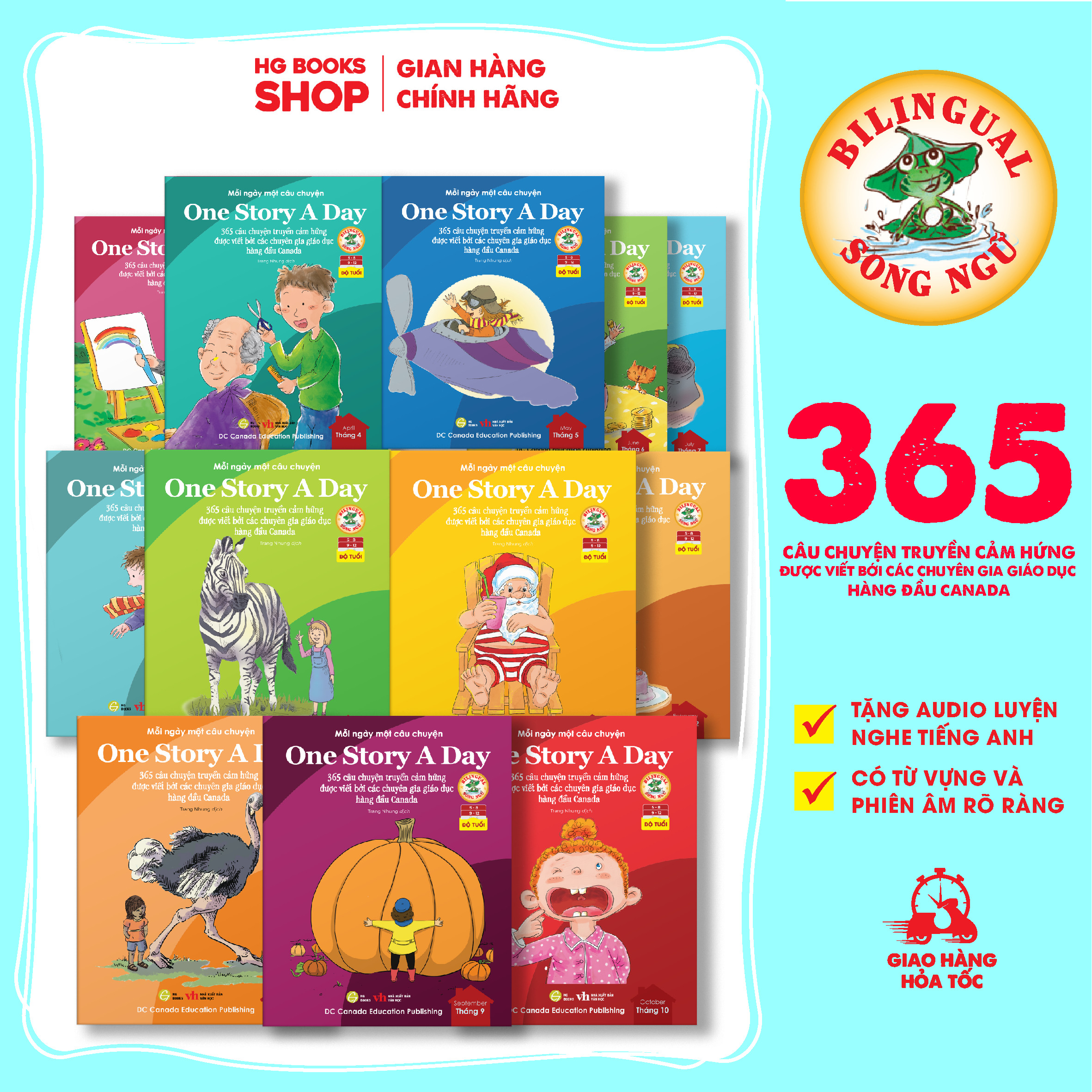 Phát triển ngôn ngữ cho bé: Audio truyện tiếng Anh cho trẻ em mỗi ngày!