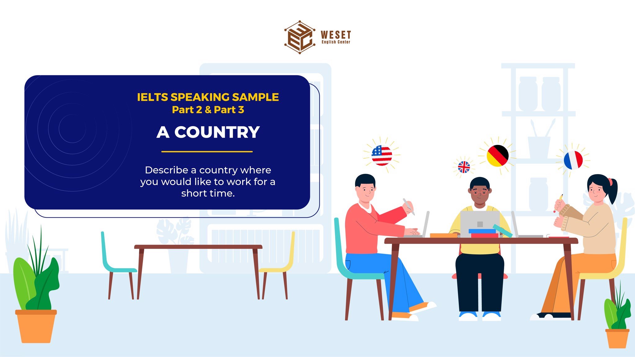 IELTS Speaking - Working in a foreign country