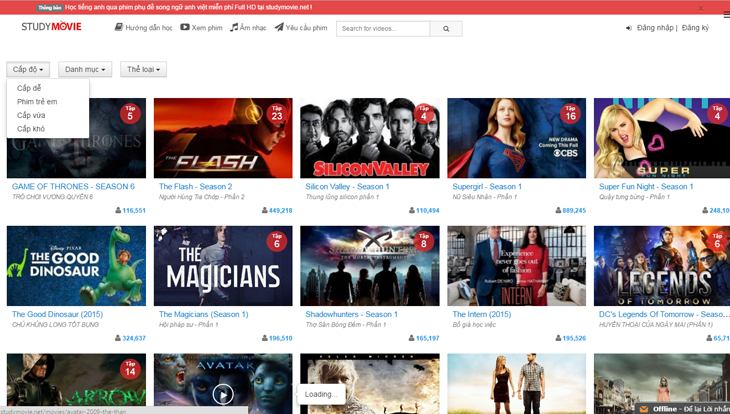 Các trang web xem phim phụ đề tiếng anh nào nhiều phim mới? 8 lựa chọn đáng xem