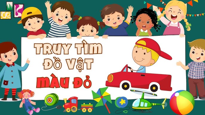 Bé học màu sắc qua chơi? (Vui học)