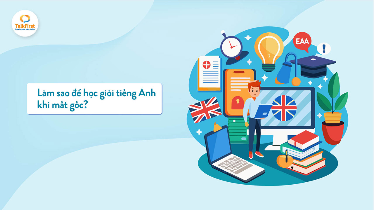Làm sao để học giỏi tiếng anh khi mất gốc: "vực dậy" ngay