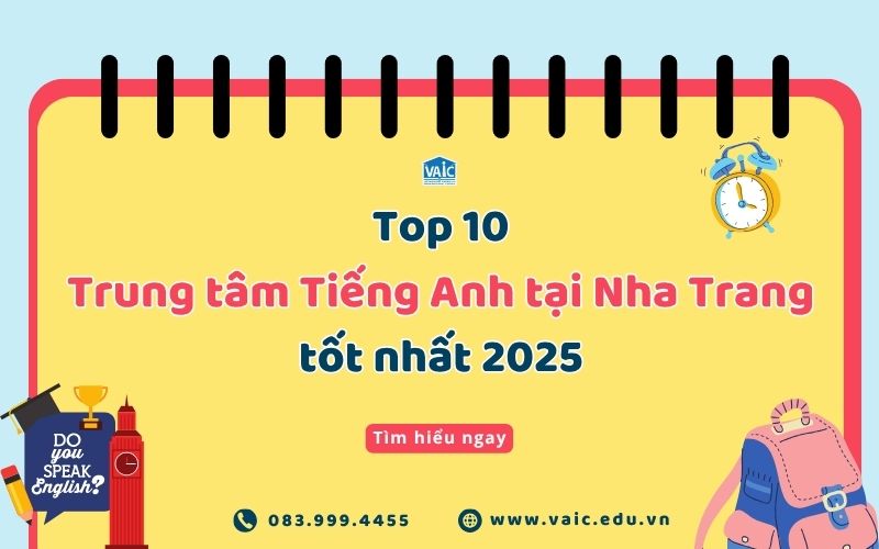Học tiếng Anh cho người lớn tại Nha Trang: Phương pháp nào hiệu quả nhất?