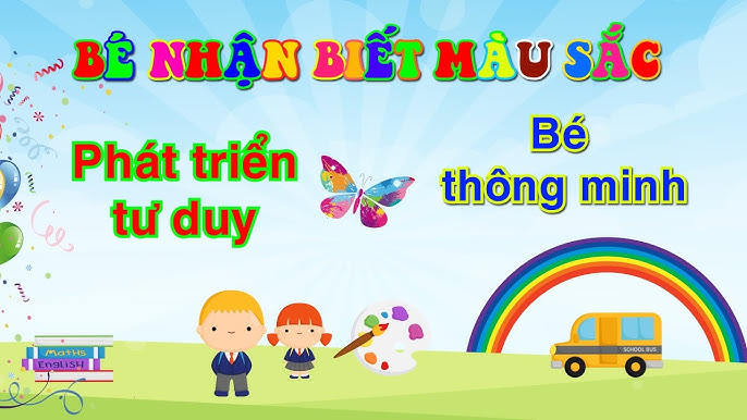 Bé học màu sắc qua chơi? (Vui học)