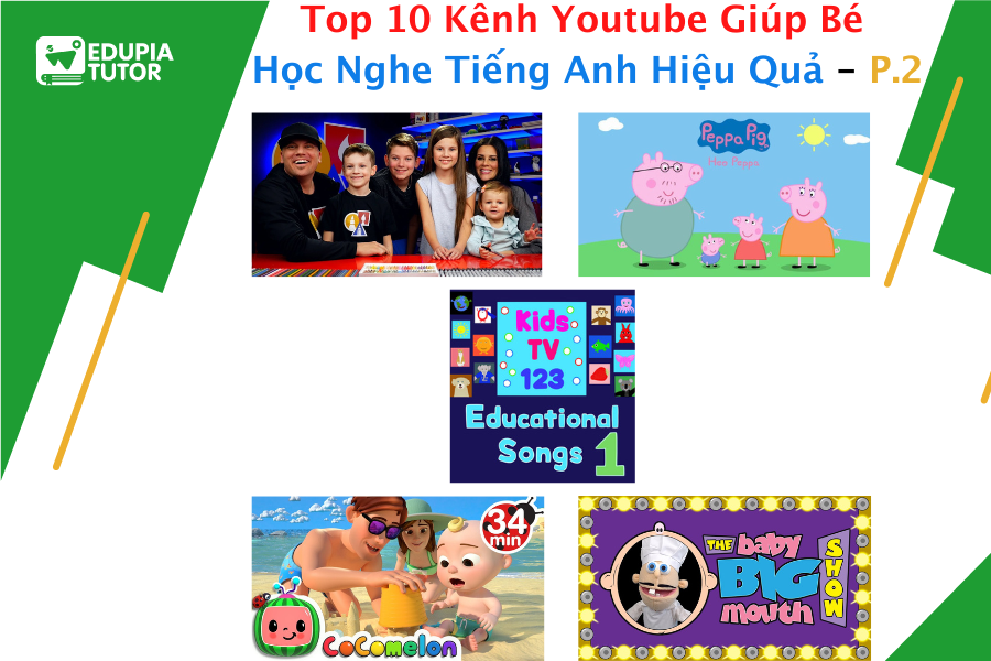 Học tiếng Anh online cho bé: Top kênh Youtube không thể bỏ qua!
