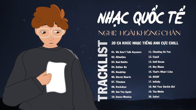 Top những bài hát tiếng Anh hay nhất thế giới (Nghe hoài không chán)