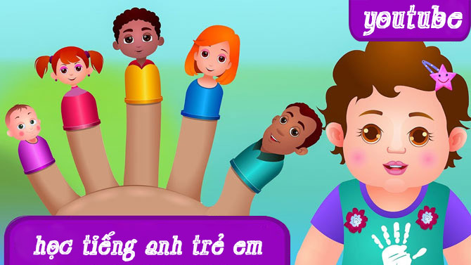 tiếng anh trẻ em youtube